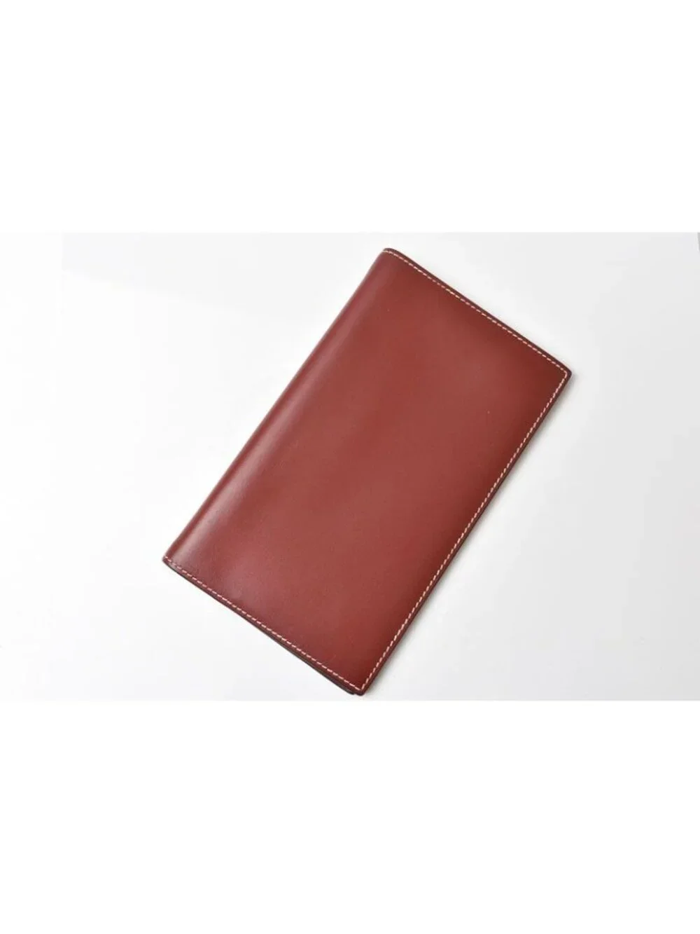 Hermes Agenda Notebook Cover Diary Vintage Box Calf Rouge